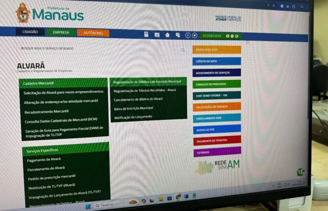 Atenção: cota única com desconto do Alvará 2025 vence nesta segunda-feira em Manaus
