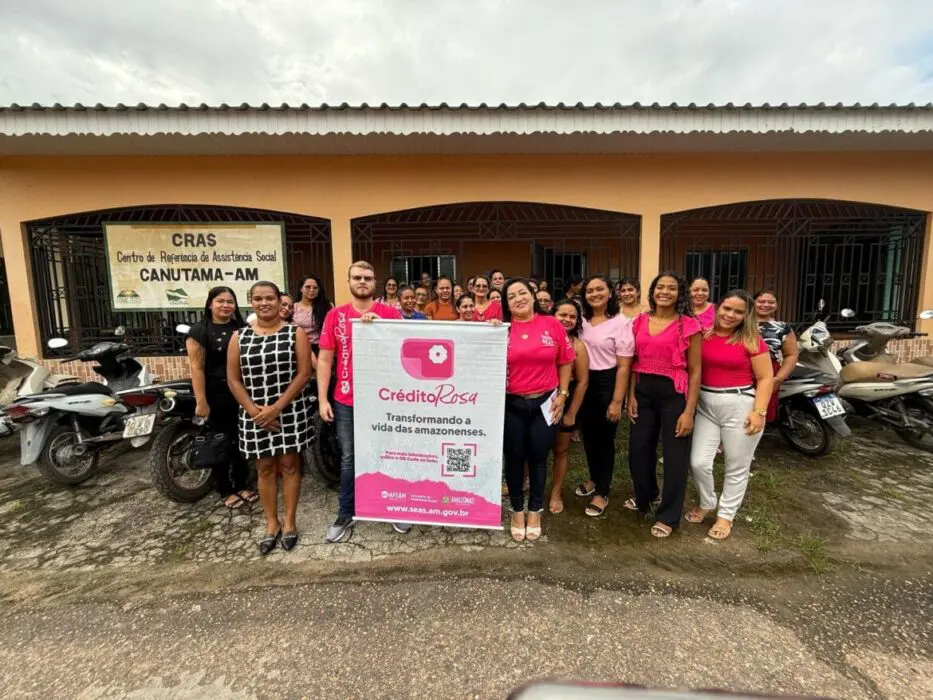 Crédito Rosa leva atendimento a empreendedoras de Canutama