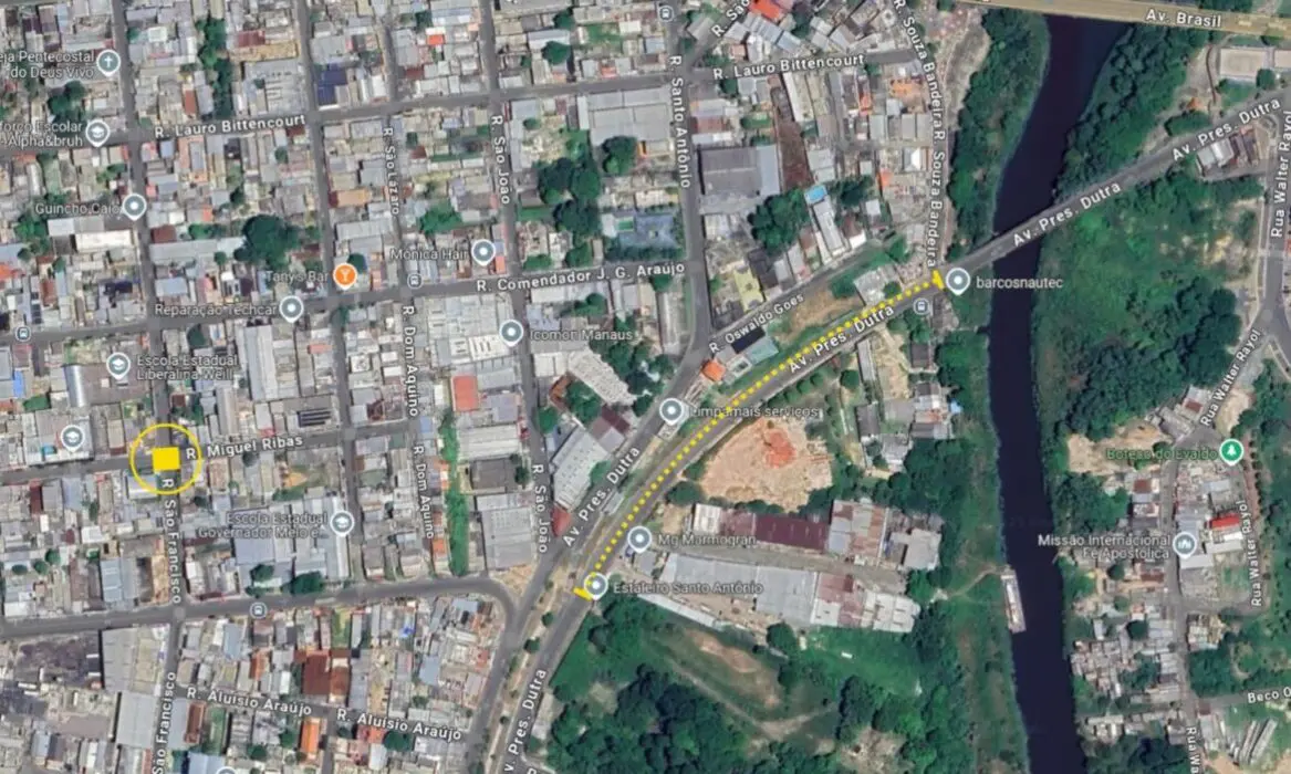Águas de Manaus realiza melhoria em adutora no bairro Santo Antônio a partir desta quinta (17)