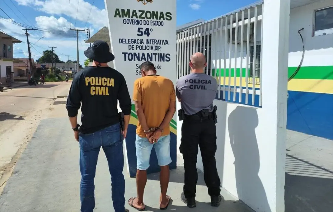 Tio é preso por abusar sexualmente do sobrinho, em Tonantins