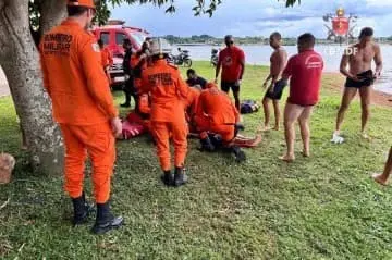 Jovem sobrevive após ficar 40 minutos afogado no Lago Paranoá