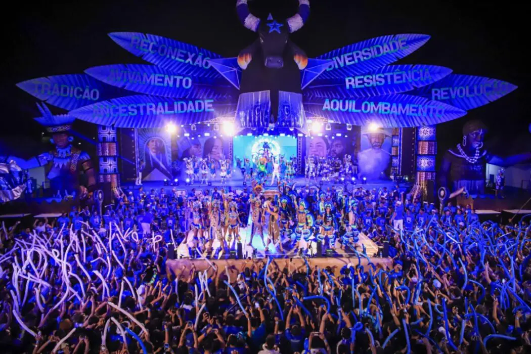 Boi Caprichoso lota curral Zeca Xibelão em festa de lançamento do álbum 2025