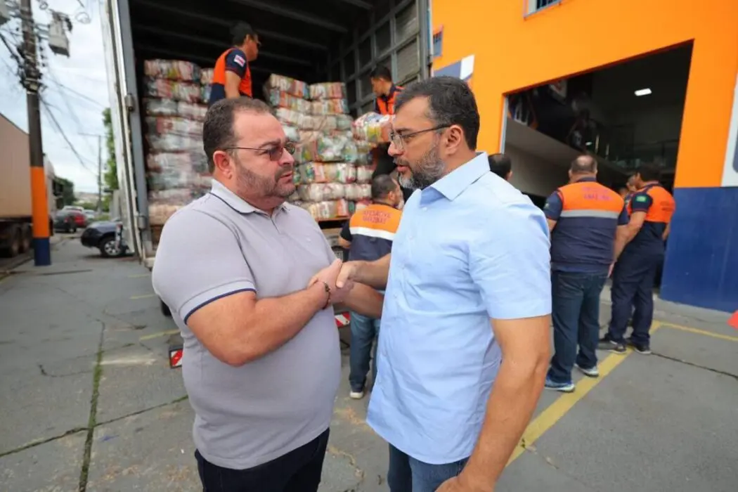 Governador Wilson Lima acompanha o envio de ajuda humanitária para Boca do Acre