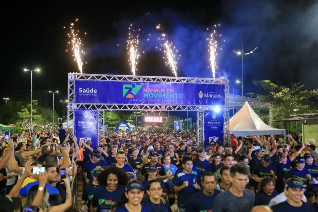 Prefeitura abre inscrições para a corrida ‘Manaus em Movimento’ nesta segunda-feira (28)
