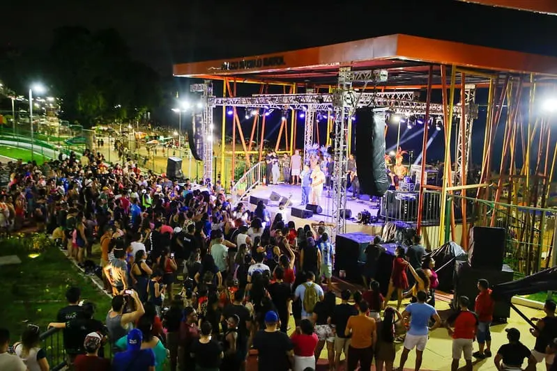 ‘Festa do Trabalhador’ da prefeitura movimenta mais de 11 mil visitantes na orla da Ponta Negra
