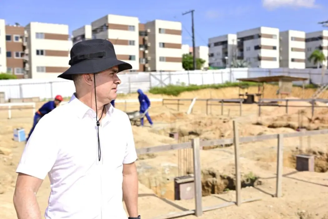Prefeito David Almeida vistoria obras de saúde na zona Sul e reforça compromisso com ampliação da rede pública em Manaus