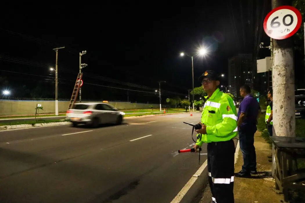 Prefeitura de Manaus acompanha aferição de radares para garantir transparência à fiscalização eletrônica
