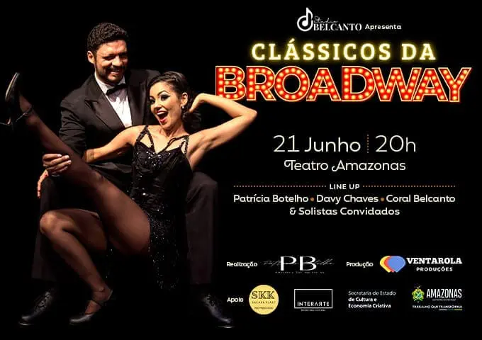 Espetáculo "Clássicos da Broadway" leva hits do cinema e do teatro musical ao palco do Teatro Amazonas