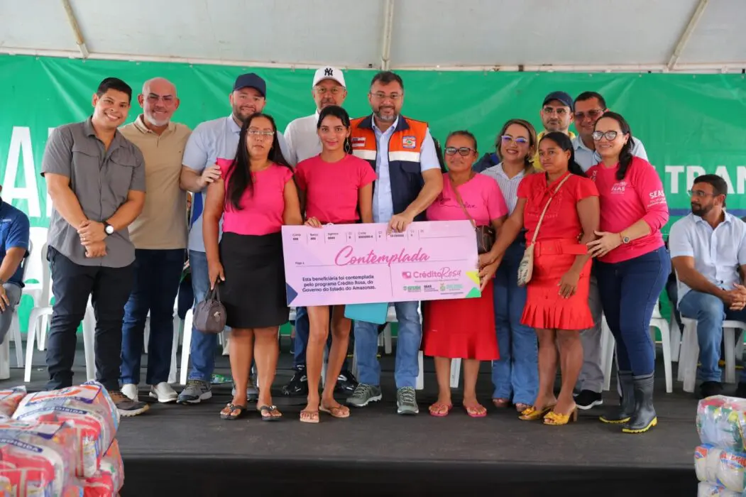 Governador Wilson Lima fortalece setor primário e fomenta empreendedorismo feminino em Anamã