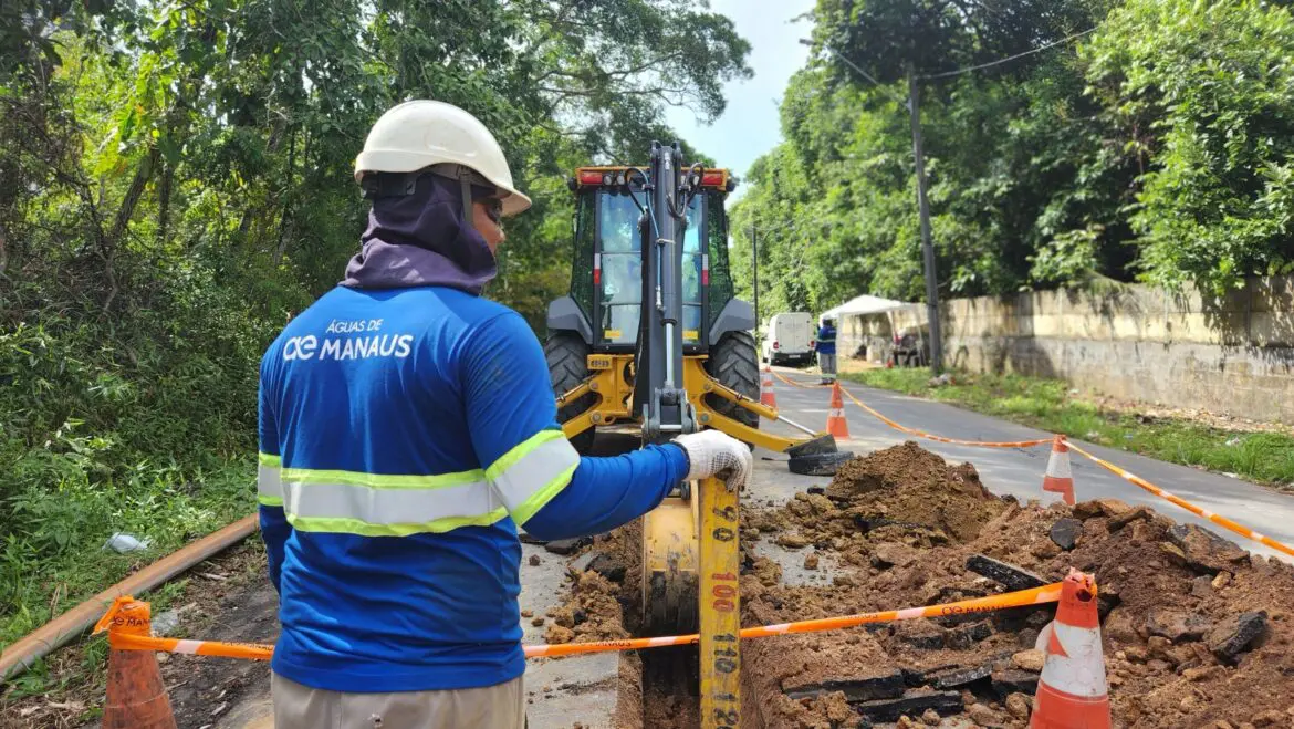 Confira o cronograma semanal das obras de esgoto na cidade