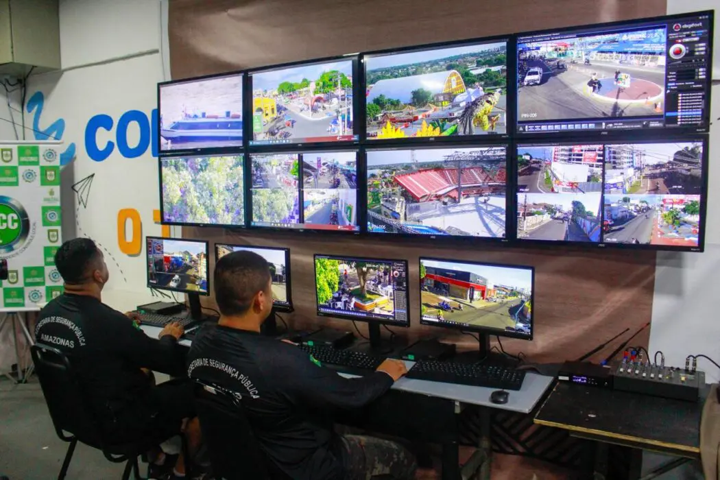 Festival de Parintins 2025: SSP-AM instala cerca de 80 câmeras com tecnologia de reconhecimento facial e de placas