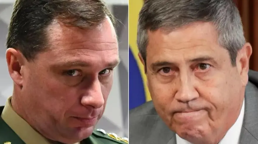 Réus em ação do golpe, Cid e Braga Netto ficam cara a cara no Supremo