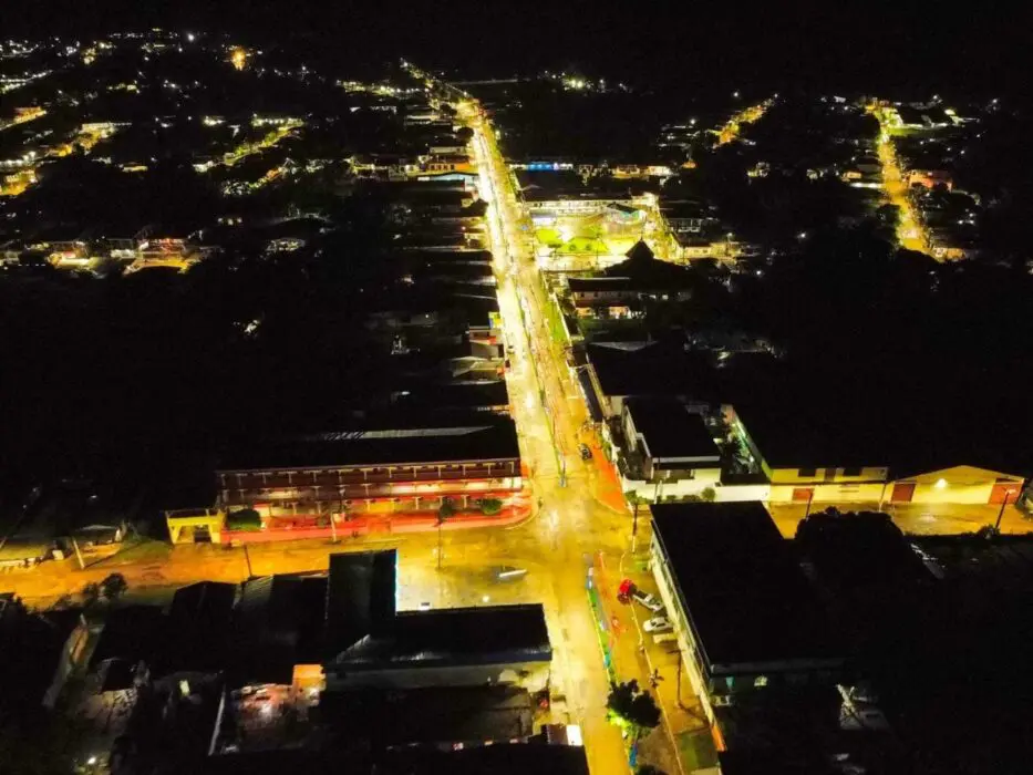 Iluminação pública de LED chega aos municípios de Jutaí e Fonte Boa