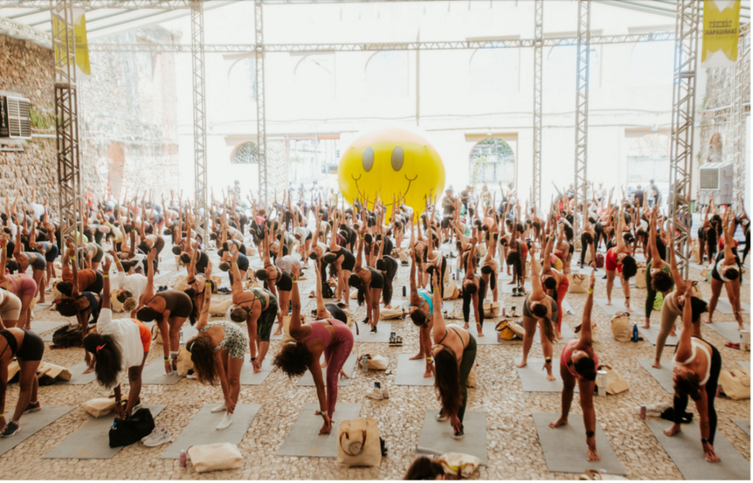 Dove leva Treinão para 1.500 pessoas no Rio de Janeiro