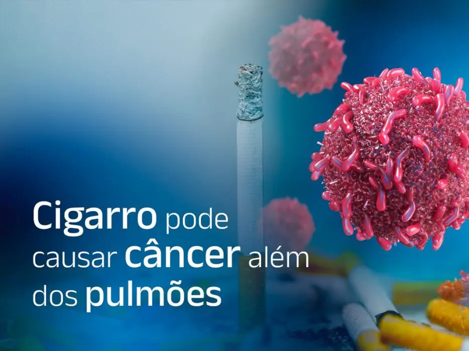 Cigarro pode causar câncer além dos pulmões