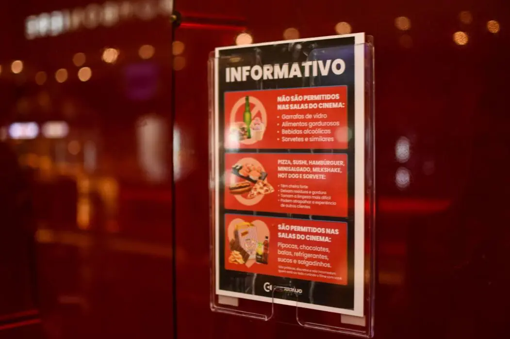 Cinema de Manaus é autuado pelo Procon-AM por proibir entrada com alimentos externos