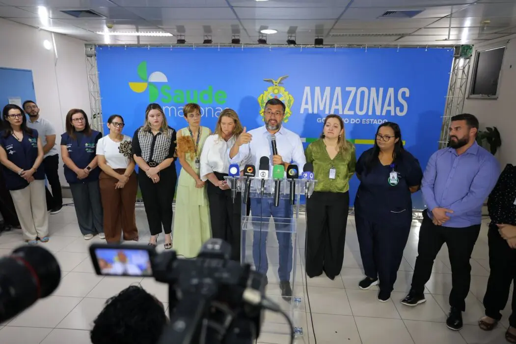 Governador Wilson Lima leva padrão Delphina ao HPS Platão Araújo e apresenta balanço do primeiro mês de novo modelo de gestão com aumento de 49% das cirurgias