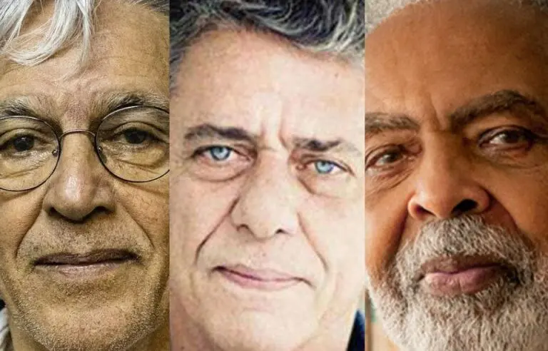 Caetano, Chico e Gil participarão de protesto contra anistia e PEC da Blindagem no domingo