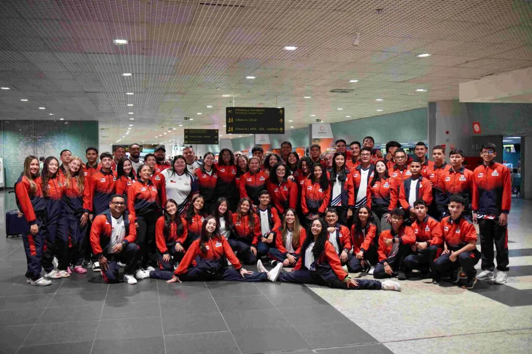 Delegação amazonense chega a Brasília para os Jogos da Juventude 2025