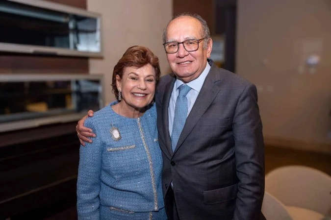 Gilmar Mendes e Guiomar Feitosa anunciam separação após quase duas décadas de casamento