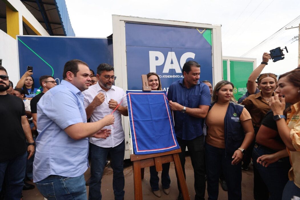Governador Wilson Lima entrega PAC em Autazes e amplia acesso a serviços de cidadania
