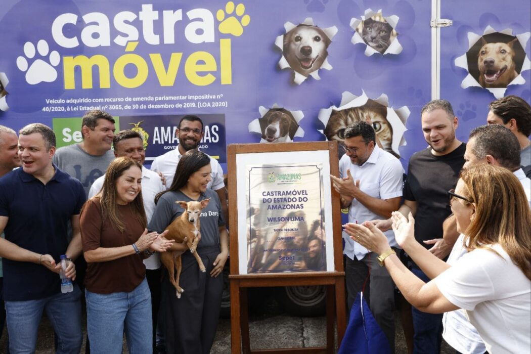 Governador Wilson Lima inaugura nova unidade do Castramóvel durante a 27ª edição do Governo Presente, no Viver Melhor