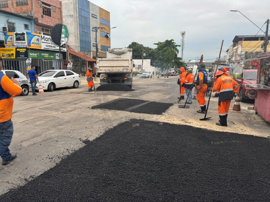 Prefeitura intensifica recuperação viária e valoriza centro histórico da capital