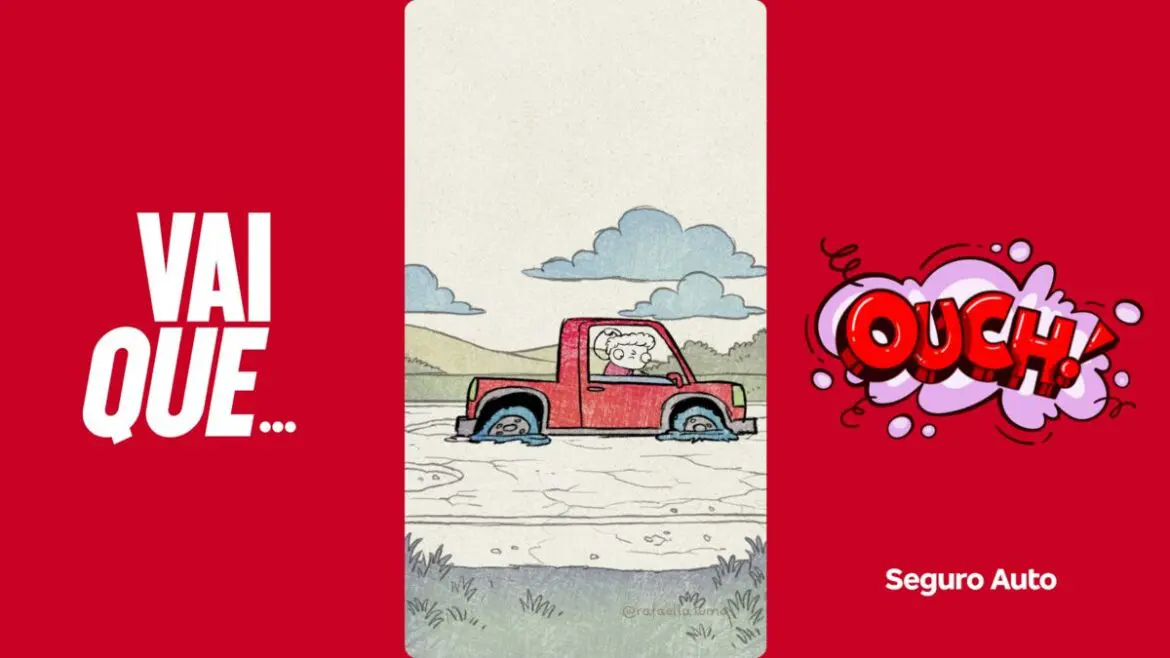 Rafa Tuma ilustra campanha do Grupo Bradesco Seguros