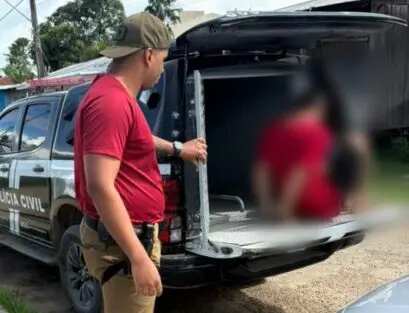 Homem que estwprou e engravidou adolescente de 13 anos é preso em Canutama