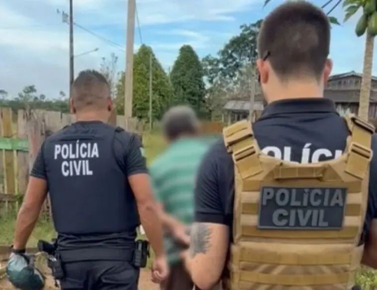 Homem é preso por violência doméstica, cárcere privado e ameaça contra a sua família, em Apui