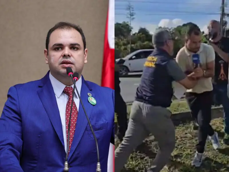 Governador interino Roberto Cidade repudia agressão contra repórter