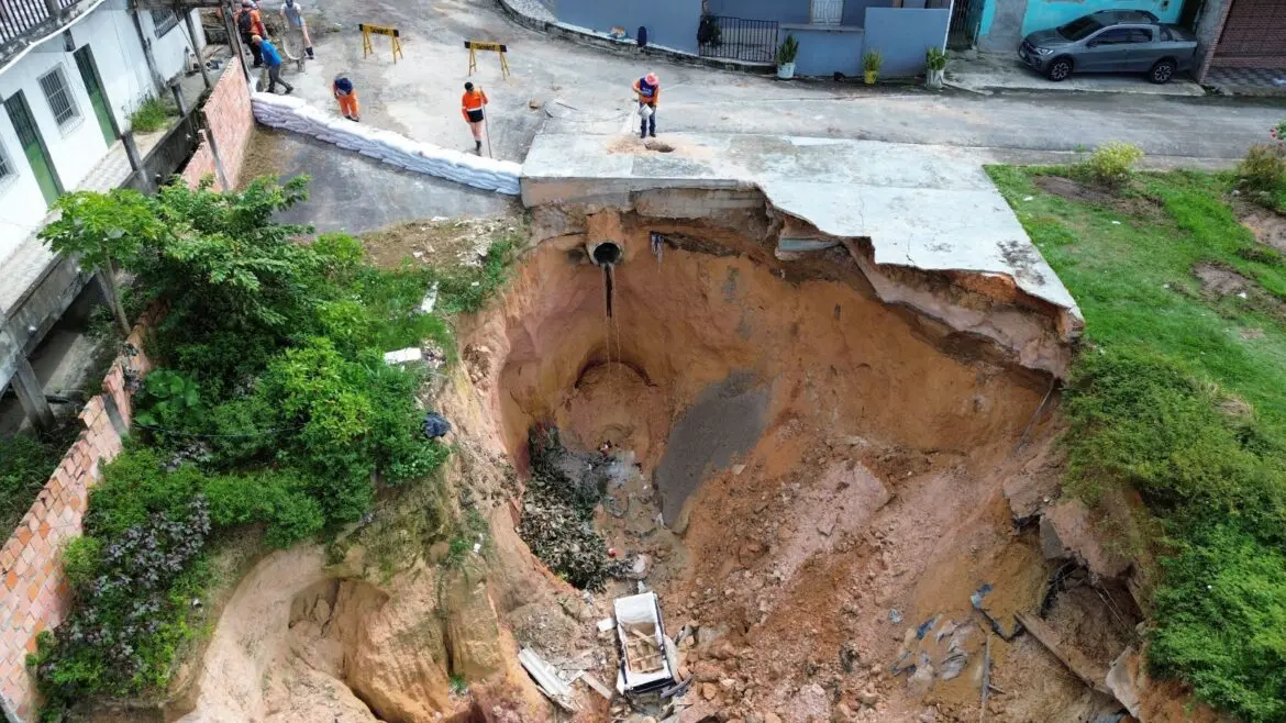 PMM inicia obras de contenção no bairro Colônia Antônio Aleixo