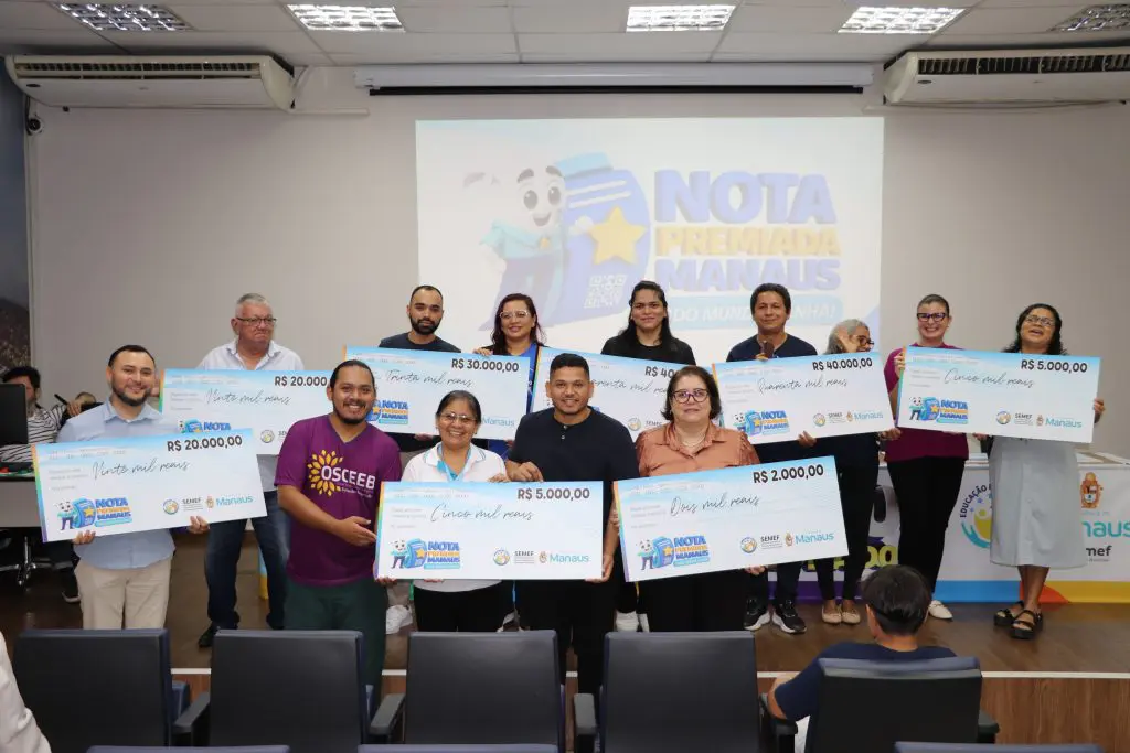 Prefeitura de Manaus entrega prêmios da Nota Premiada