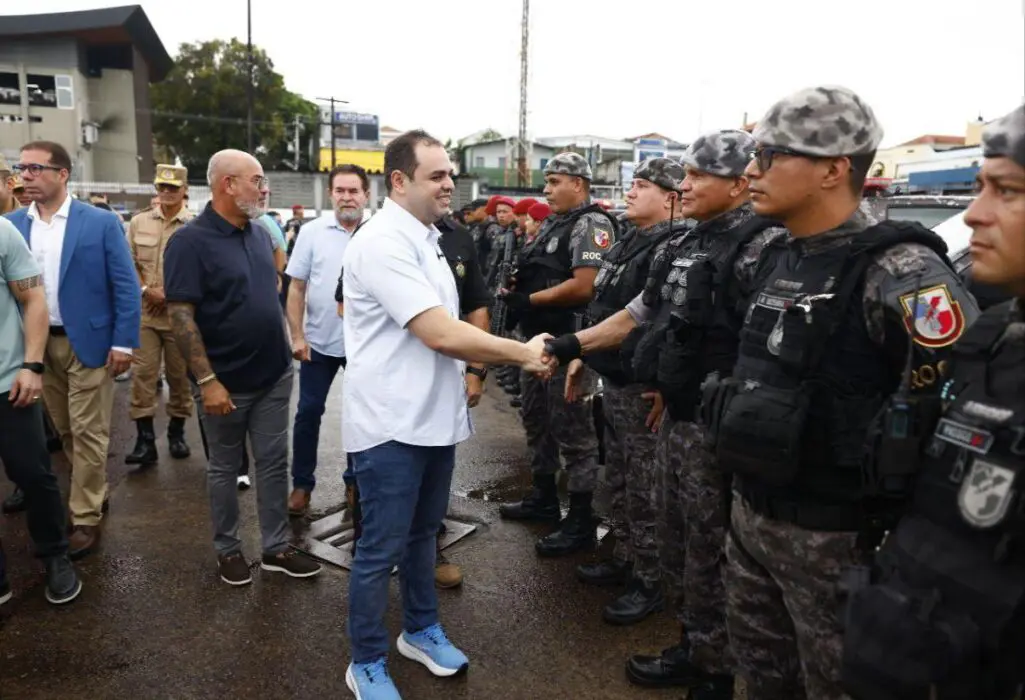 "Seguimos na valorização das forças de segurança e temos a convicção de que os resultados vão chegar”, disse Roberto Cidade no lançamento da segunda fase da Operação Segurança Presente