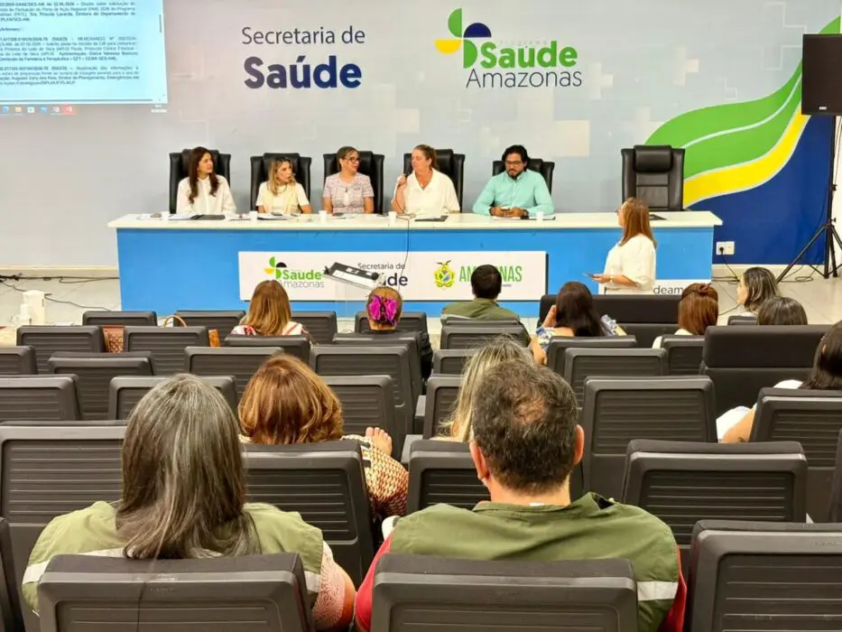 Secretários discutem pautas da saúde durante reunião da CIB, na SES-AM