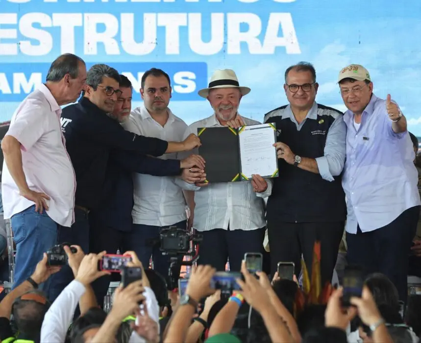 Ao lado do presidente Lula, governador Roberto Cidade destaca investimentos históricos e reforça avanço das obras na BR-319 no Amazonas