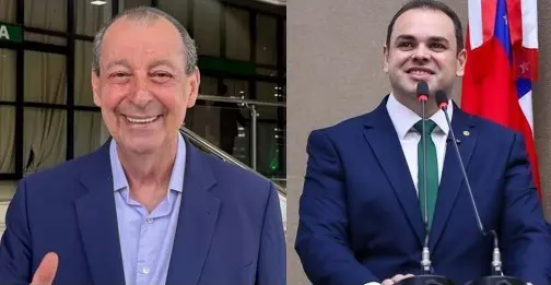 Omar Aziz e Roberto Cidade aparecem tecnicamente empatados na liderança da disputa pelo Governo do Amazonas
