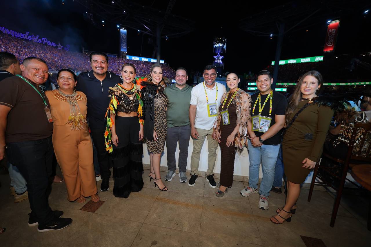 Festival de Parintins reforça protagonismo político de Wilson Lima entre autoridades políticas e da iniciativa privada