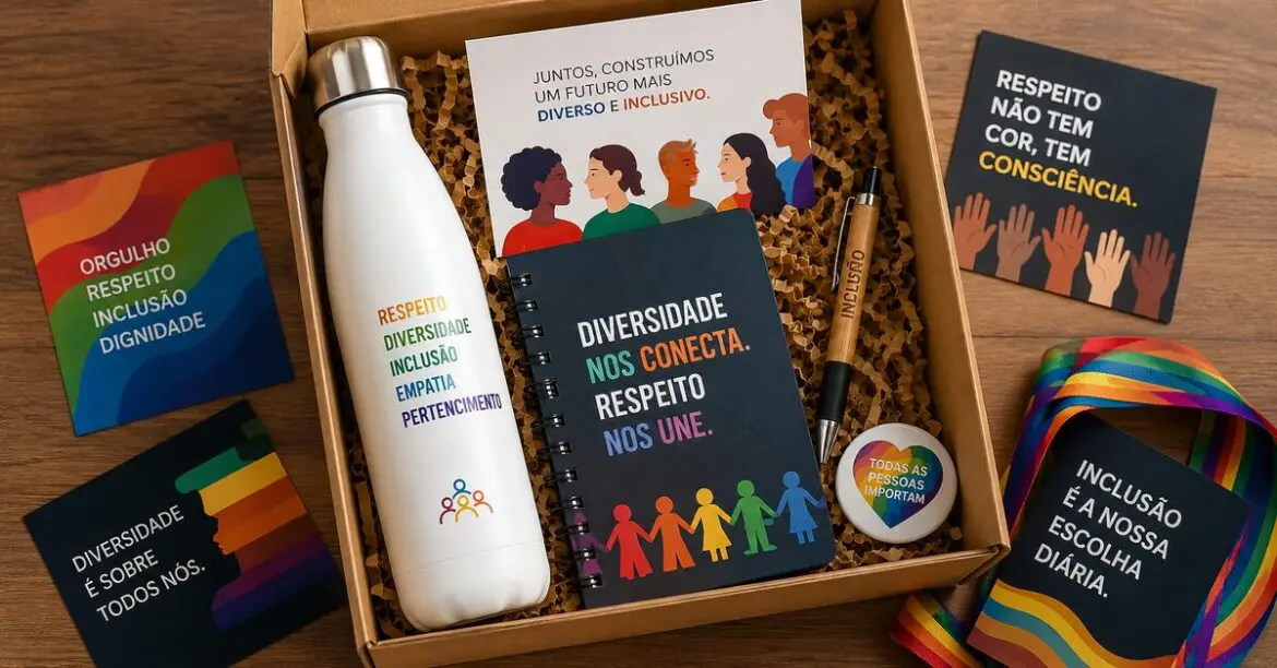 Empresas usam brindes em ações de diversidade