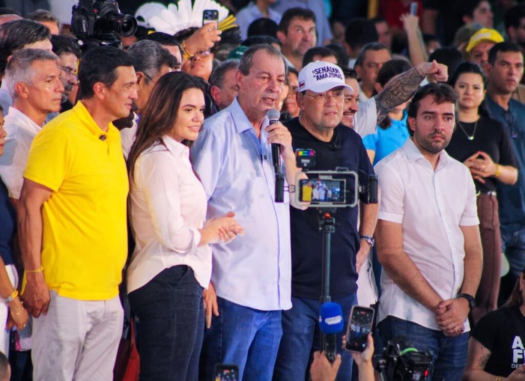 Omar Aziz e Eduardo Br