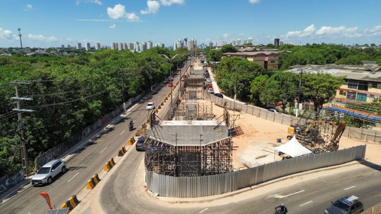 Obras do Complexo Passarão avançam e reforçam investimentos da Prefeitura de Manaus em mobilidade urbana