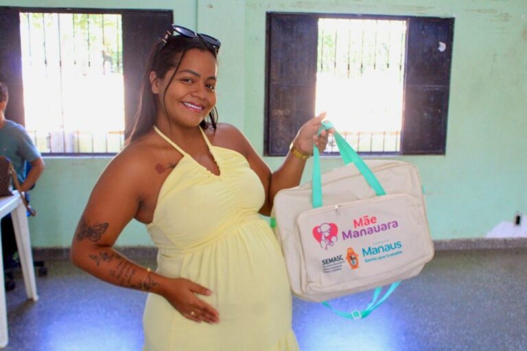 kits ‘Mãe Manauara’ são entregues a gestantes da zona Leste de Manaus