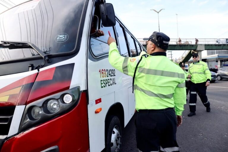 Operação ‘Mobilidade Segura’ da prefeitura vai intensificar fiscalização no trânsito de Manaus
