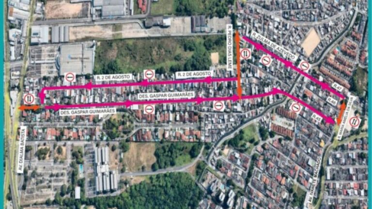 Bairro da União terá mudanças no trânsito a partir de sábado