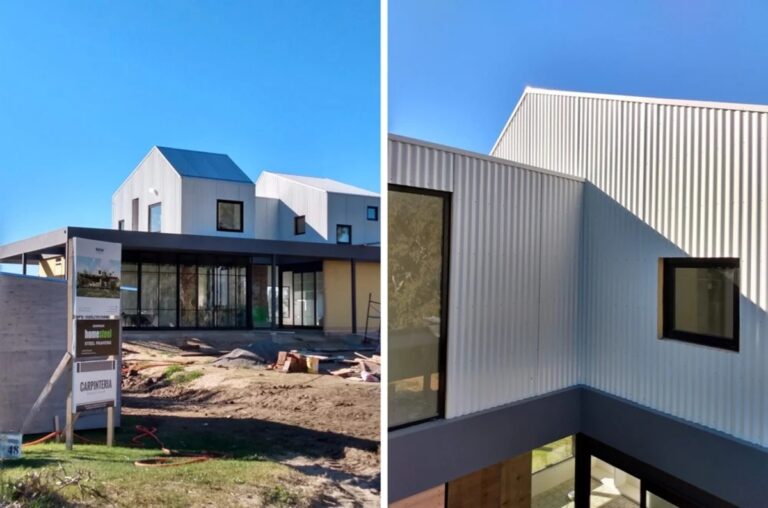 Arquitetura explora formas com Steel Frame