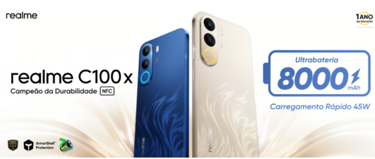 Dia dos Pais: realme anuncia C100x com R$ 300 de desconto