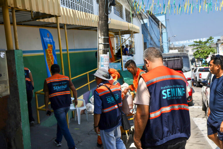 Prefeitura de Manaus leva ações de infraestrutura à 8ª edição do ‘Manaus que a Gente Cuida’ no Educandos