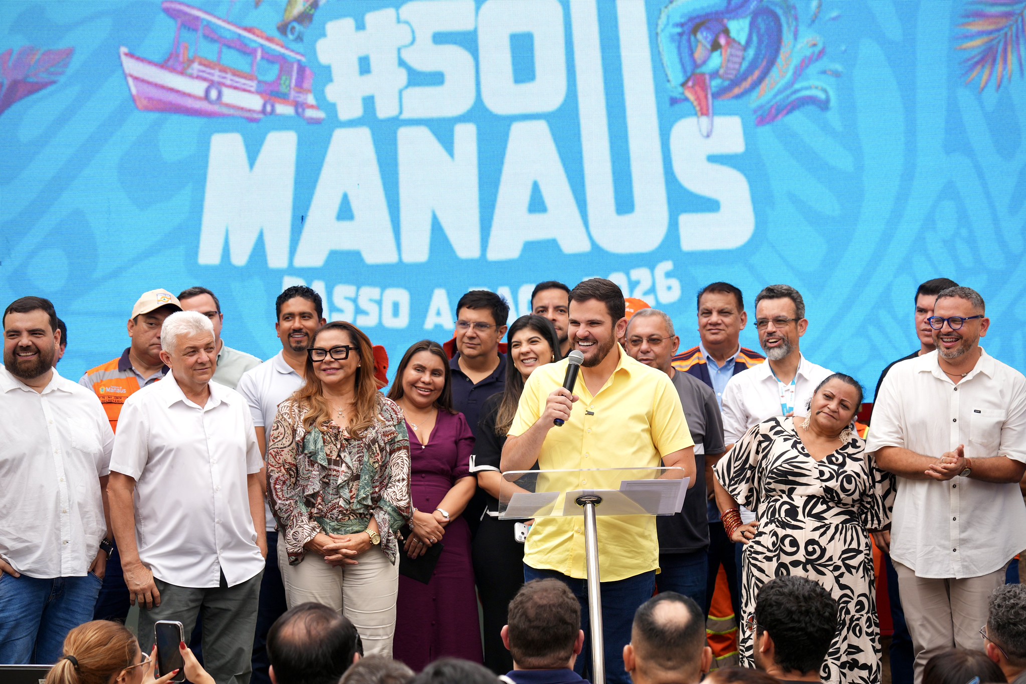 Prefeito Renato Junior anuncia atrações do ‘#SouManaus Passo a Paço 2026’ e destaca ampliação de espaço para artistas locais e redução do uso de recursos públicos em R$ 10 milhões