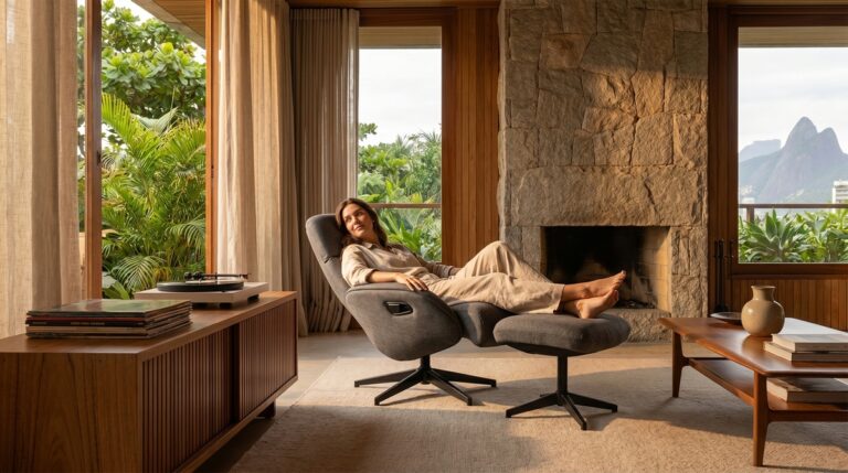 Mobiliário contemporâneo aproxima design e ergonomia