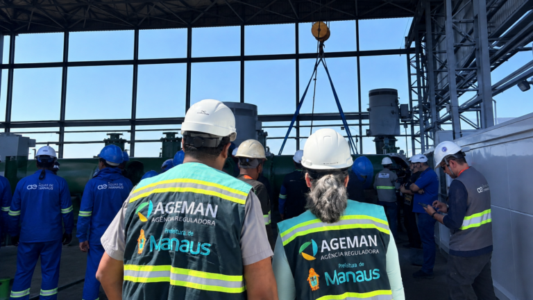 Ageman mantém equipes em campo durante serviços de manutenção na ETA Ponta das Lajes